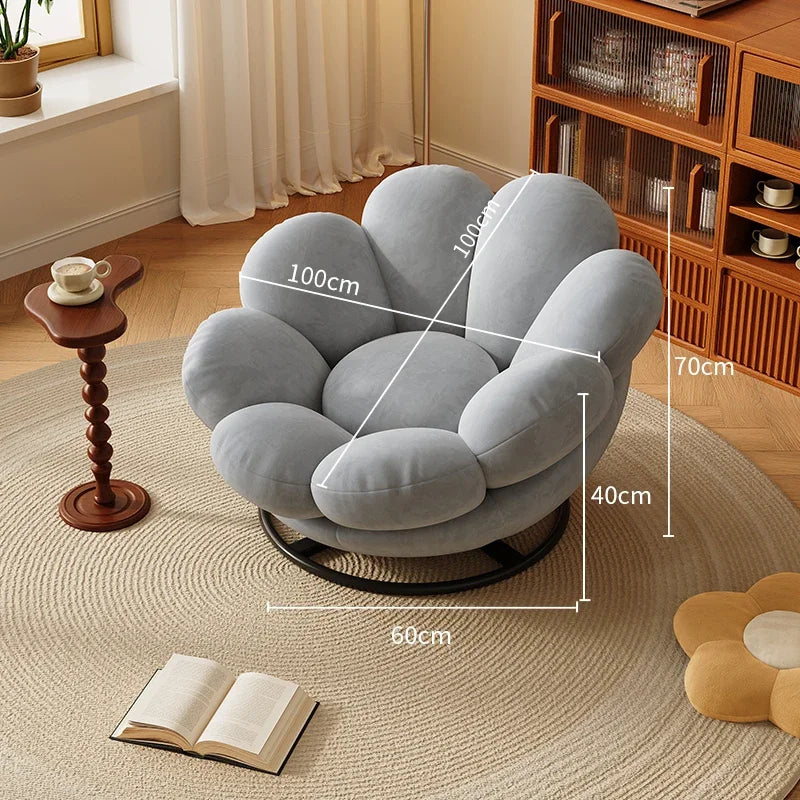 Nordic Chair Dining Upholstered Replacement Single Sofa Armchair Cover Stretch Vanity Booster Recliners Victoria Relaxing Chairs